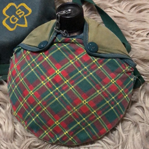 Vintage Girl Scout Mess Kit & Canteen-Used Condition - Picture 3 of 10